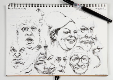Facial Expression studies — figure reference