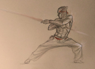Nhat Nam 5 sketch — figure reference