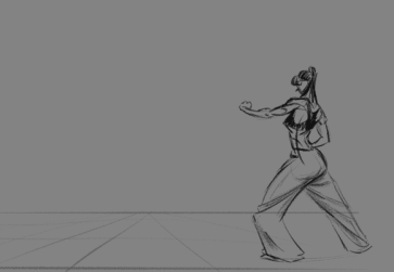 Another Gesture Kick — figure reference
