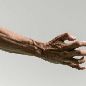 Athletic male hands 10 — figure reference