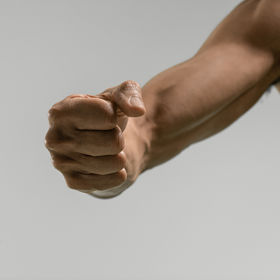 Athletic male hands 5 — figure reference