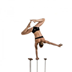 Female hand balancing contortion 2 — figure reference