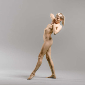 Life Drawing Abbey 04 — figure reference