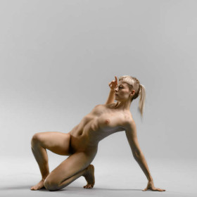 Life Drawing Abbey 12 — figure reference