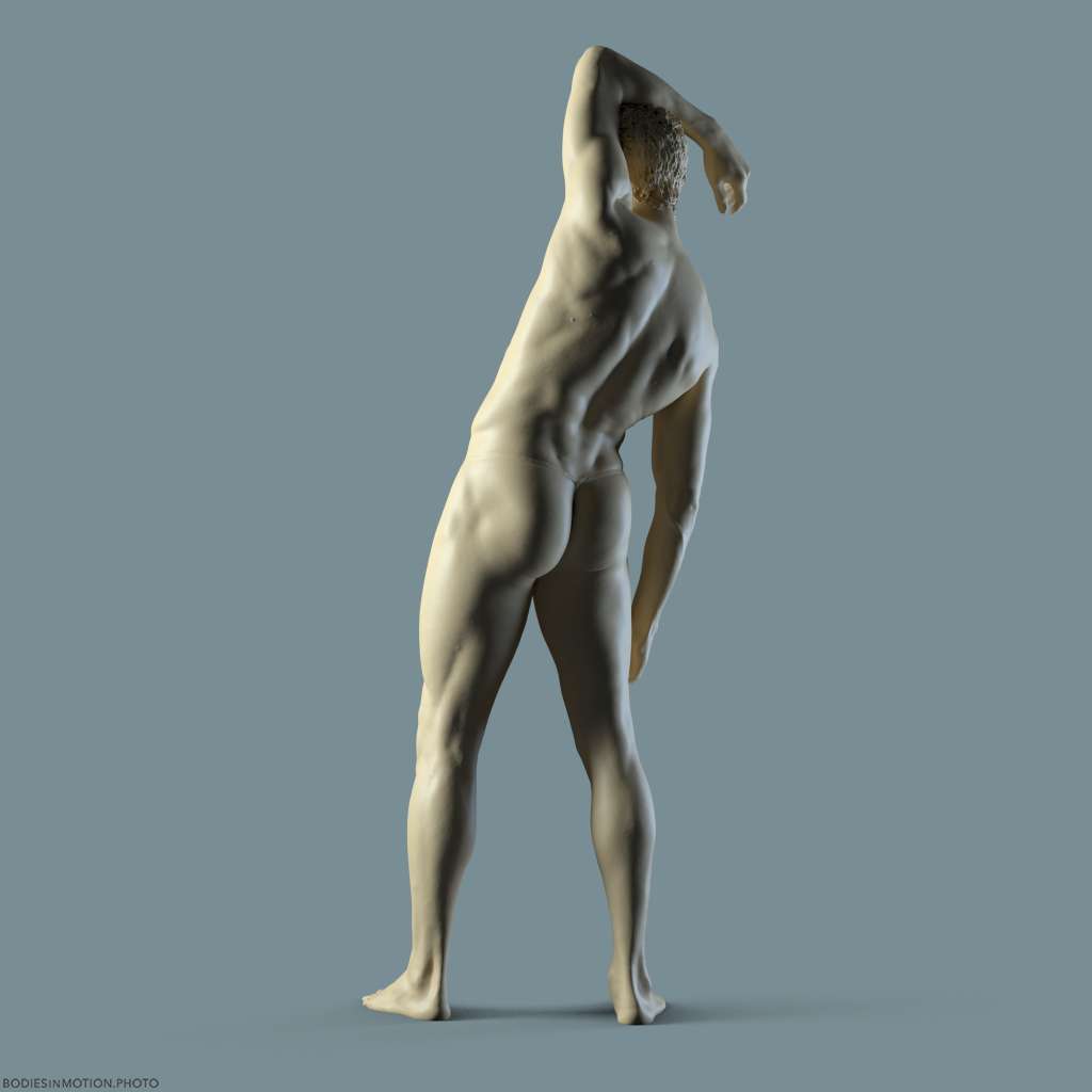 BaseMale pose 1 rim — figure reference
