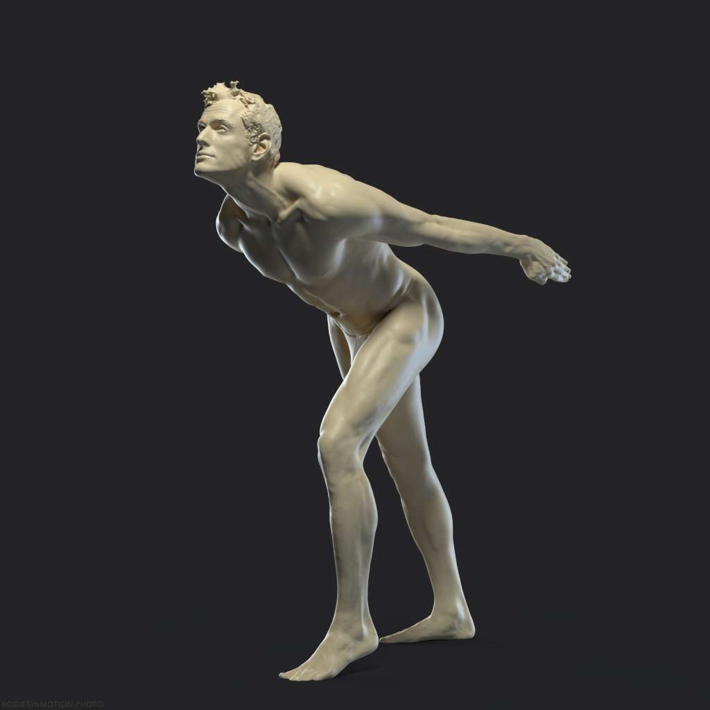 BaseMale pose 3 threePoint — figure reference