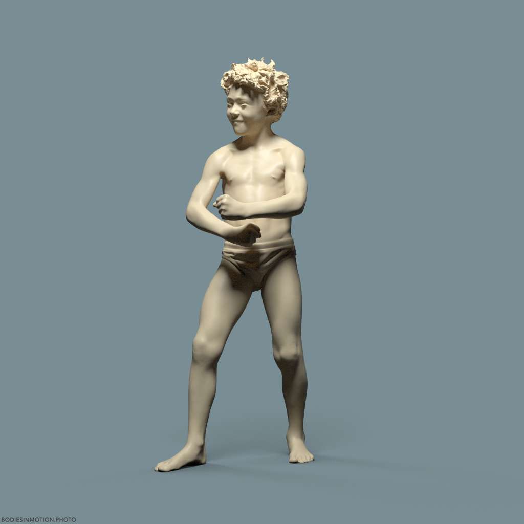 Child pose 1 keyLightBlue — figure reference