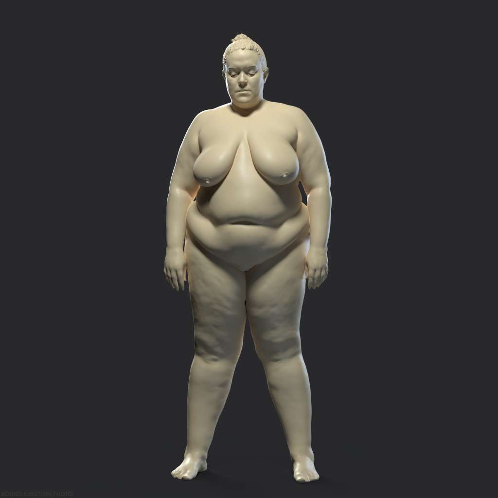 Large Female neutral threePoint — figure reference