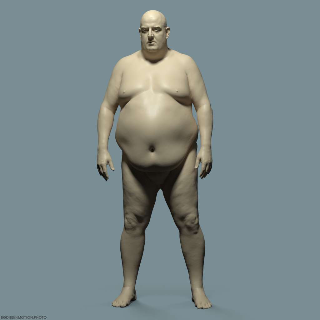 Large Male neutral keyLightBlue — figure reference