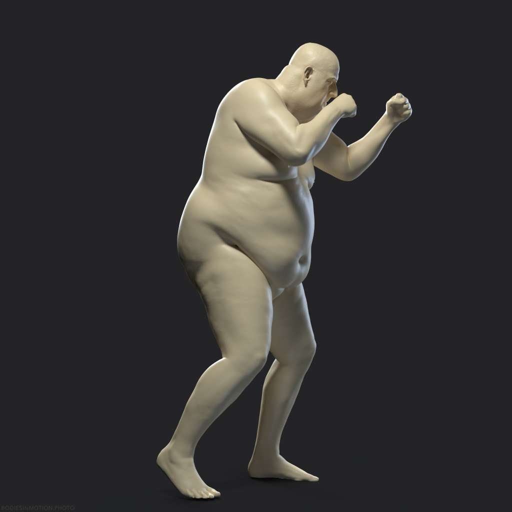 LargeMale pose 2 threePoint — figure reference