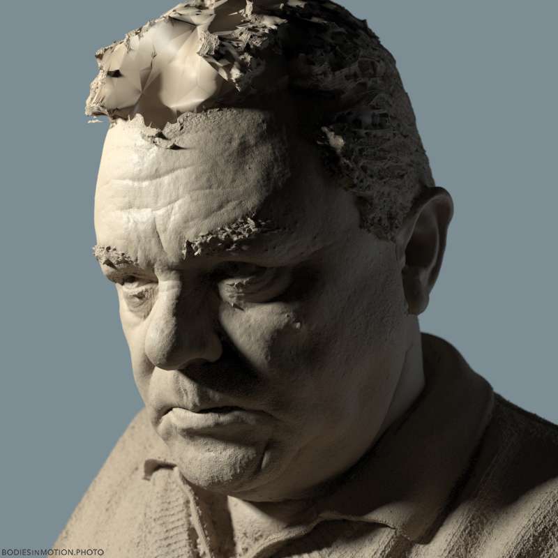 Donny Big Angry lightDome ThreeQuarters — figure reference