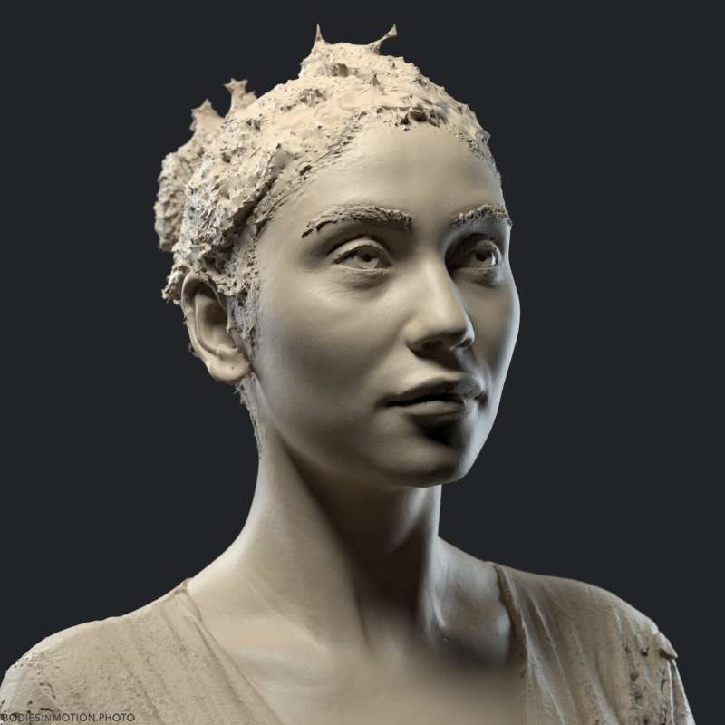 Audrey neutral threePointDark — figure reference