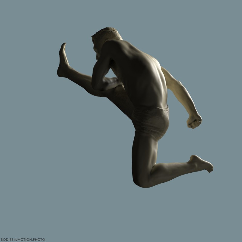 Kickboxing 1 backlitBlue — figure reference