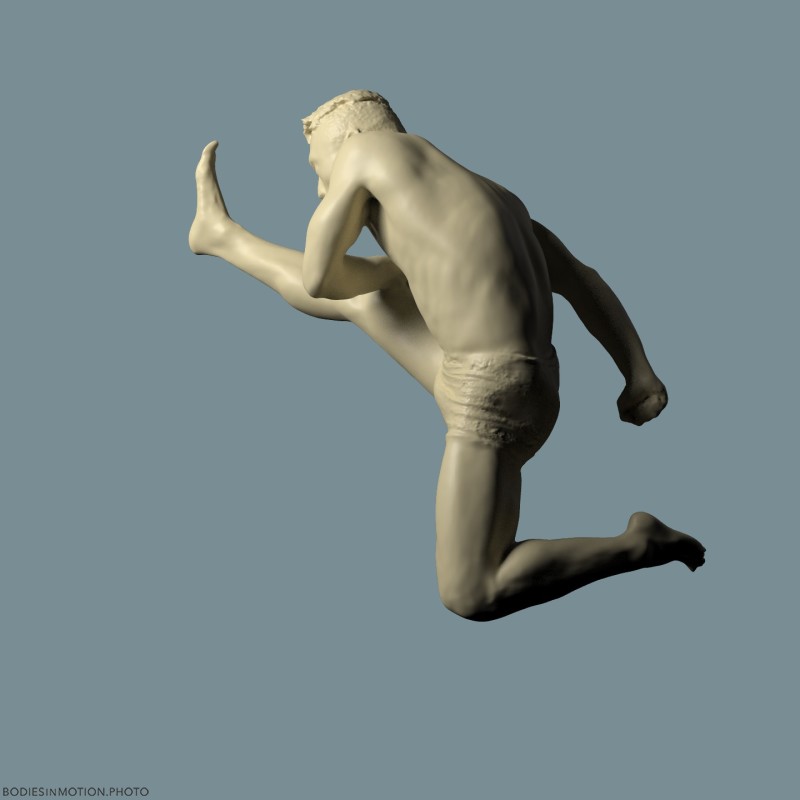 Kickboxing 1 keyLightBlue — figure reference