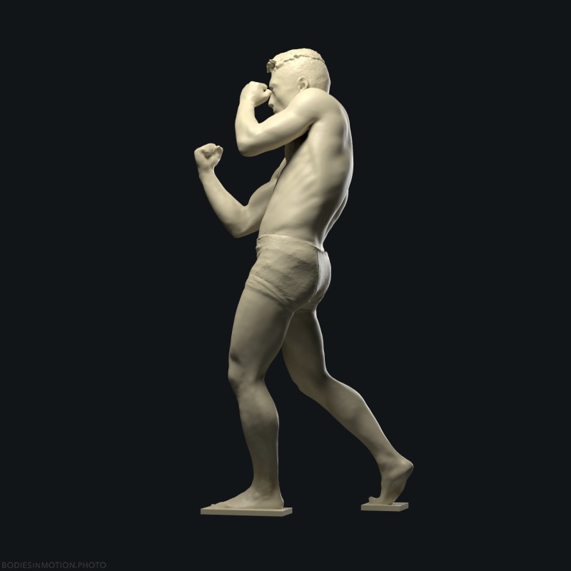 Kickboxing 34 threePointDark — figure reference