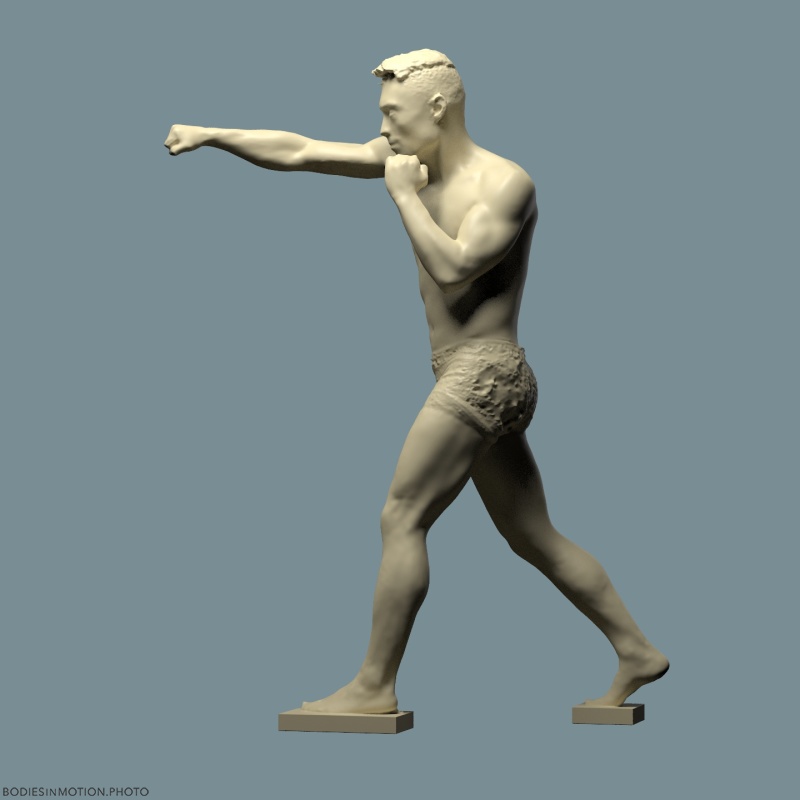 Kickboxing 61 keyLightBlue — figure reference