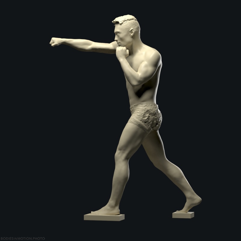 Kickboxing 61 threePointDark — figure reference