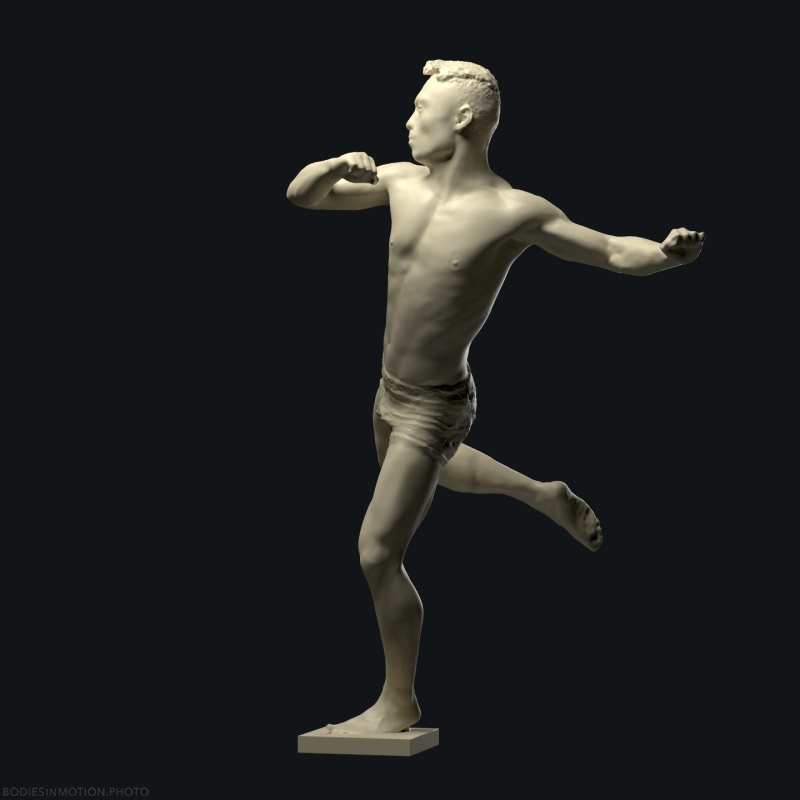 Kickboxing 95 threePointDark — figure reference