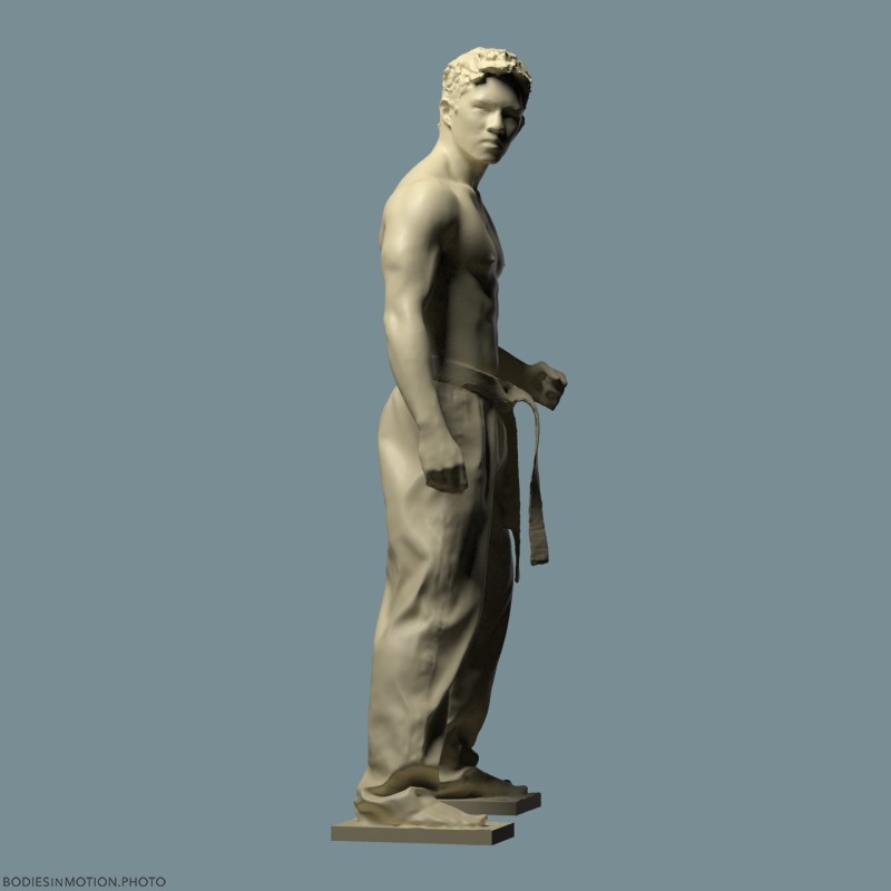 Taekwondo 16 keyLightBlue — figure reference