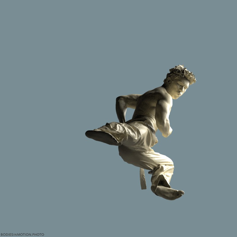 Taekwondo 28 rimMidBlue — figure reference