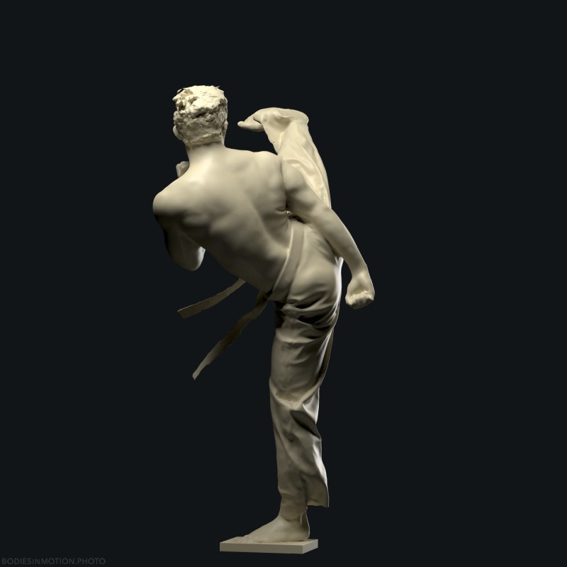 Taekwondo 4 threePointDark — figure reference