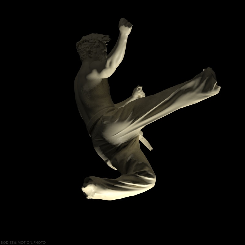 Taekwondo 42 bottomlitBlack — figure reference