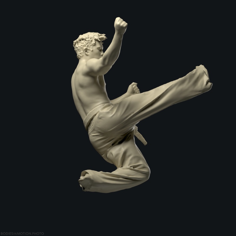 Taekwondo 42 threePointDark — figure reference