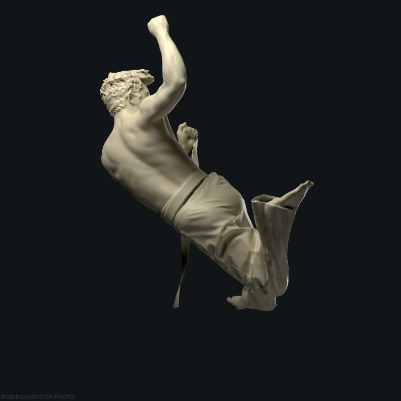 Taekwondo 43 threePointDark — figure reference