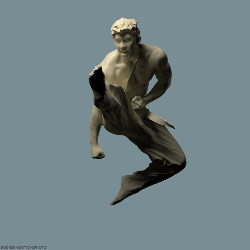 Taekwondo 45 keyLightBlue — figure reference