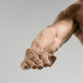 Athletic male hands 7 — figure reference