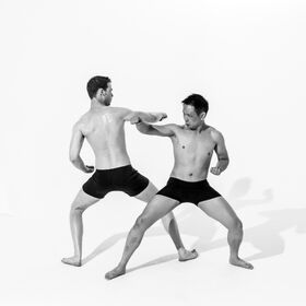 Basic karate duo 01 — figure reference