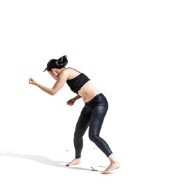 Basic karate female 01 — figure reference