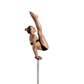 Female hand balancing contortion 3 — figure reference
